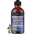Liberty Lifestyle Lymphatic Drainage Supplement - Burdock Lymphatic Support Drops - Burdock Root, Mullein, Echinacea, Elderberry, Dandelion, Astragalus, Milk Thistle, Red Clover - 2 oz - PrimeBioHealth - canada supplements