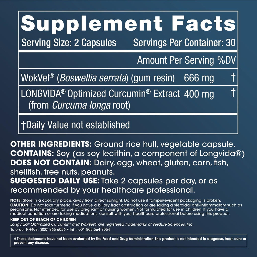 ProHealth Body & Joint - Optimized Curcumin Longvida (60 Veggie Capsules) - PrimeBioHealth - canada supplements