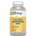 SOLARAY Calcium Magnesium Zinc Supplement - with Calcium 1000mg, Magnesium 500mg - Bone Health, Muscle Function, Heart Health and Immune Support - Vegan, 60 Day Guarantee, 68 Servings, 275 VegCaps - PrimeBioHealth - canada supplements