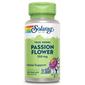 SOLARAY Passion Flower 700 mg Whole Aerial - Soothing Herbal Support - Passion Flower Capsules - Vegan, Non-GMO, 60-Day Guarantee, Lab Verified - 50 Servings, 100 VegCaps - PrimeBioHealth - canada supplements