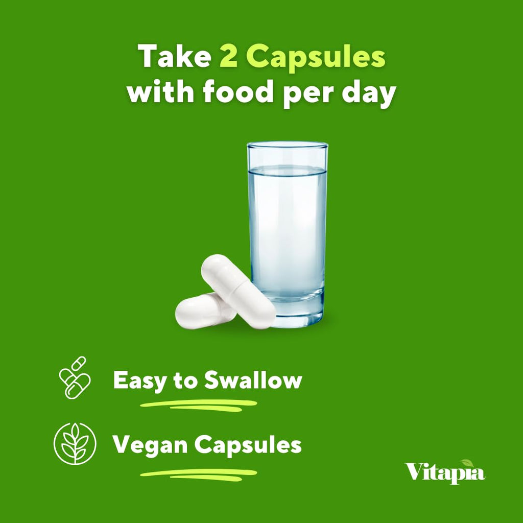 Vitapia Nopal Cactus Extract for Antioxidant, Skin, Metabolism, Wellness, Heart Health Support - 120 Veggie Capsules - Non GMO, Gluten Free Supplement - PrimeBioHealth - canada supplements