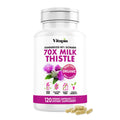 Vitapia Organic Artichoke Extract Supplement - Liver Cleanse Detox & Repair, Liver Health, Digestion, Antioxidant Support - 120 Vegan Capsules, Non GMO, Gluten Free - PrimeBioHealth - canada supplements
