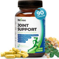 Wellnee Joint Support Supplement - Glucosamine Chondroitin MSM, Boswellia & Turmeric - Relieves Joint Discomfort & Supports Flexibility - Wellknee Joint Support - 90 Capsules, 30 Servings - PrimeBioHealth - canada supplements