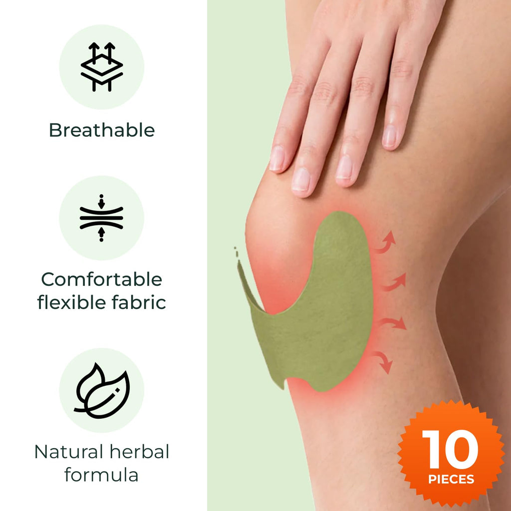 Wellnee Knee & Joint Wellness Bundle – Herbal Patches (30 pcs) & Support Capsules (90 servings) - PrimeBioHealth - canada supplements